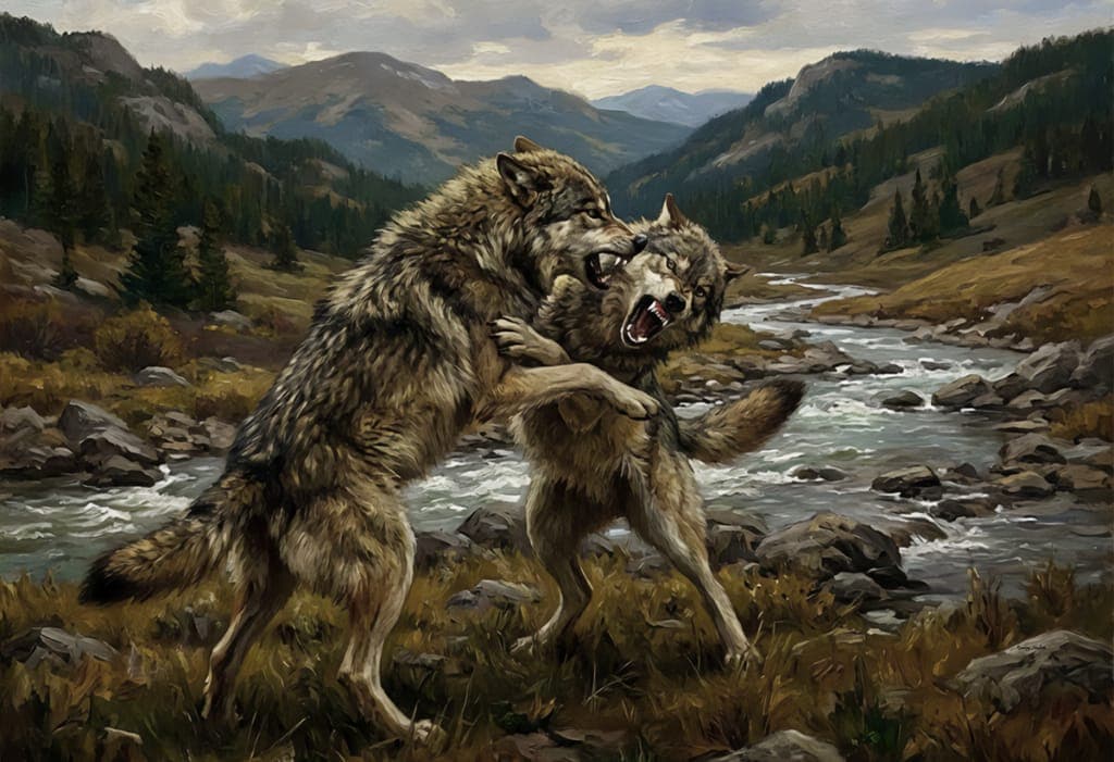 Fight To Be The Leader